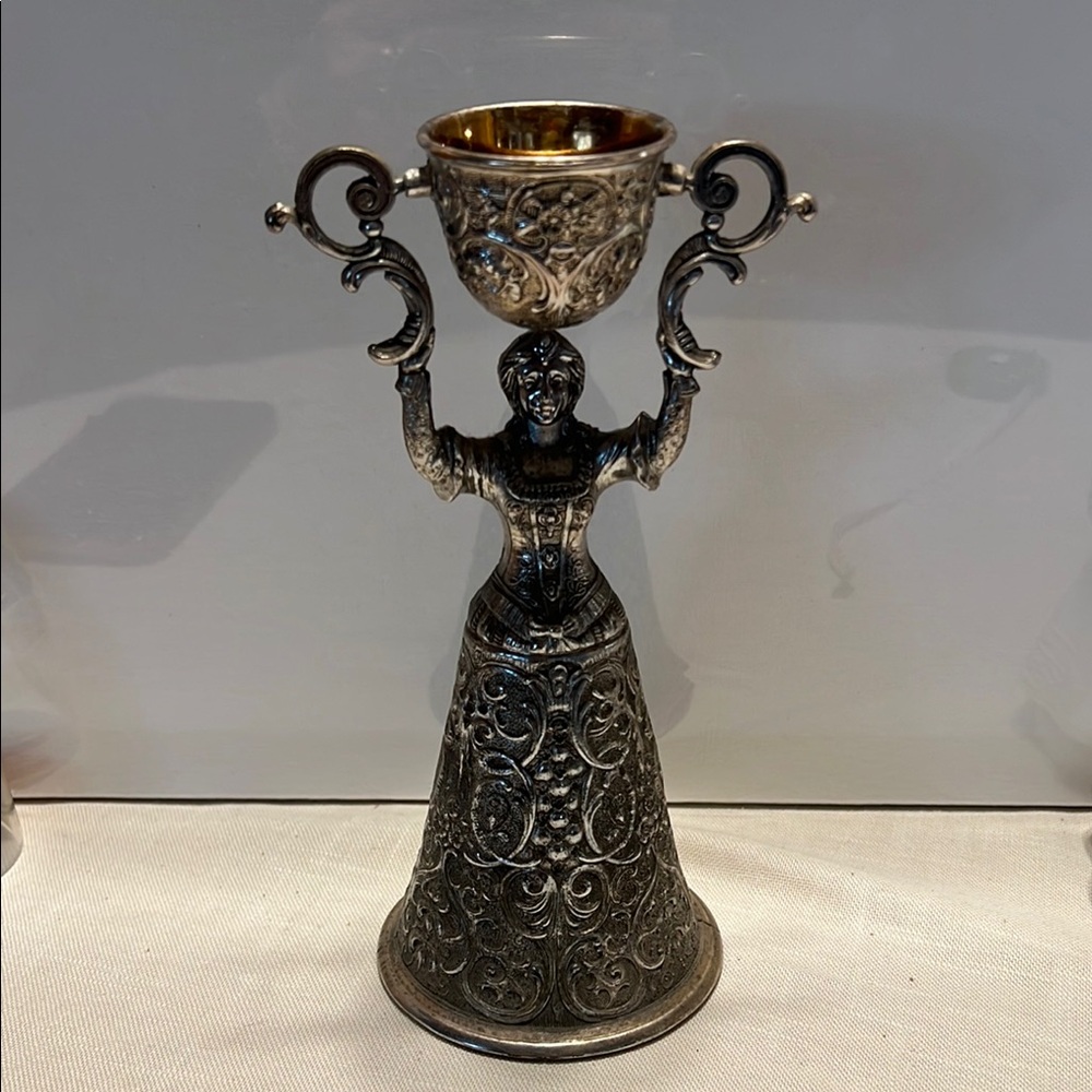 Ornate Silver Bell